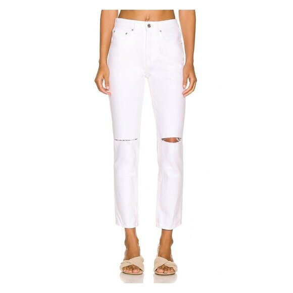 GRLFRND Karolina Jeans NWT in White - Picture 1 of 6